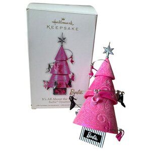2010 Hallmark Keepsake Barbie It's All About The Shoes Ornament Christmas Mattel